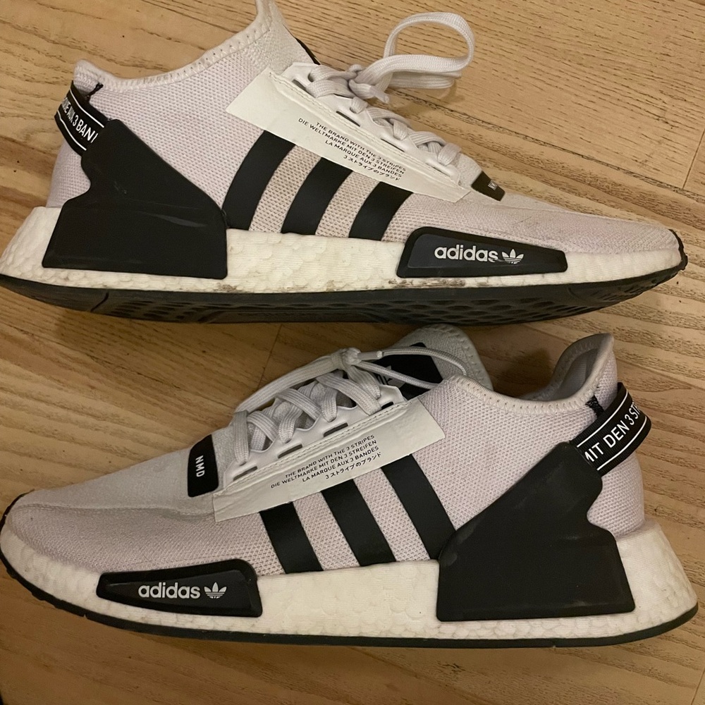Adidas NMD white and black size 10.5